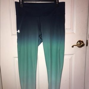Under armour blue ombre legging